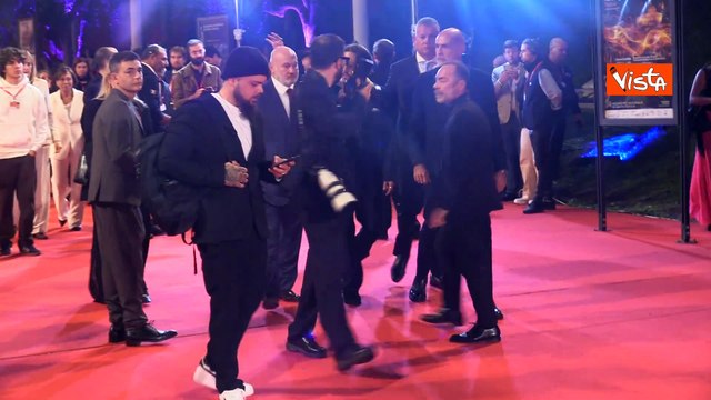 Johnny Depp sul red carpet della Festa del Cinema di Roma