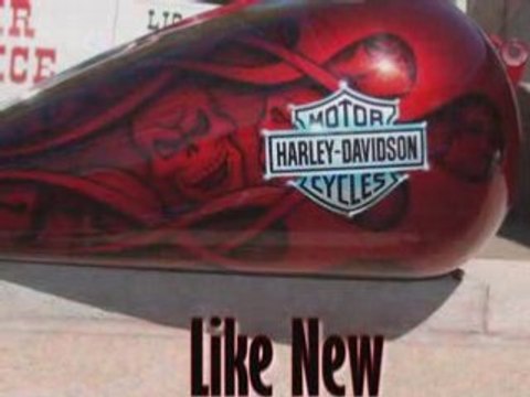 Exotic Paint Set Skullfire Harley-Davidson Dyna Wide Glide