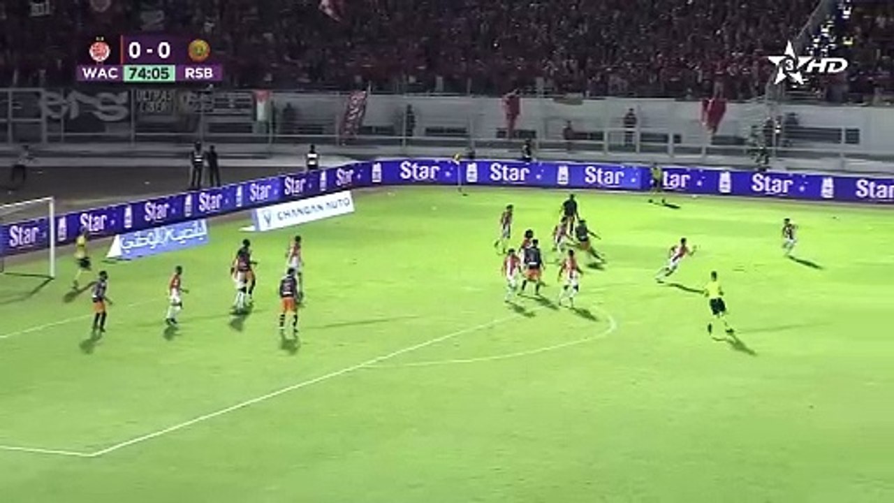 هدف ايوب خيري لاعب نهضة بركان في مرمى الوداد البيضاوي برسم الجولة الثامنة من البطولة الإحترافية انوي ١