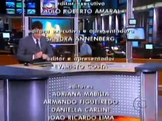 Encerramento Jornal Hoje e Início Estrelas (17/11/2012) (SIMULAÇÃO)