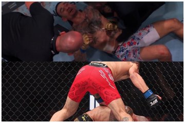 UFC: Topuria revalida su título peso pluma al vencer a Holloway por KO