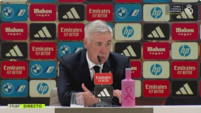 Ancelotti habla sobre su discusión con Flick