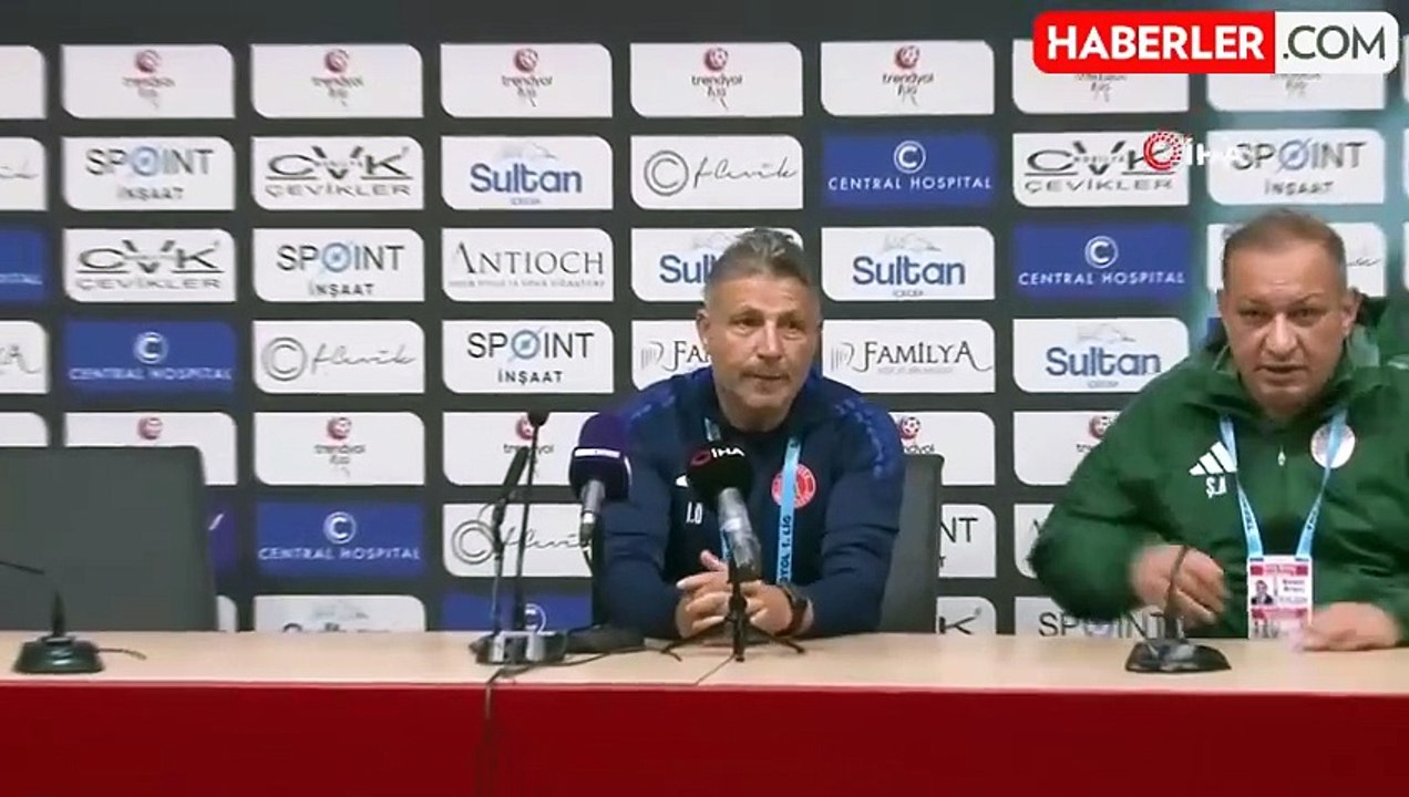 İlhan Özer: "Aksilik yaşamadan 3 puanla ayrıldık"