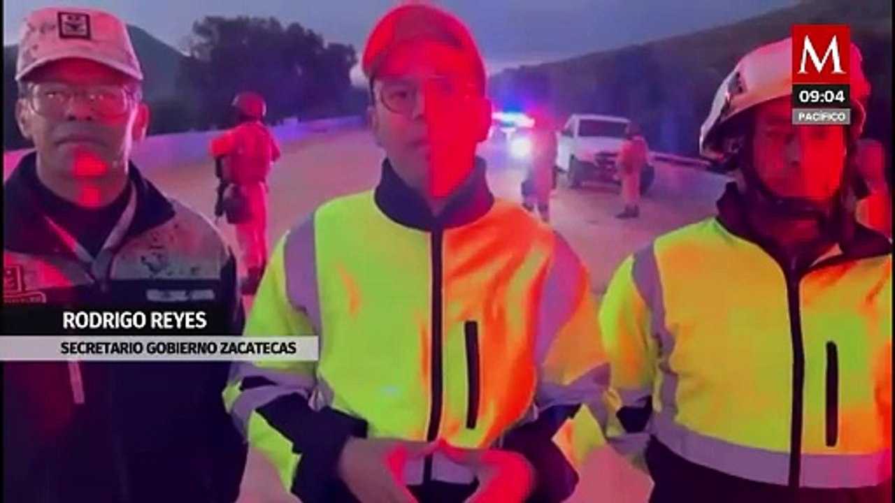 24 muertos: Autobús vuelca tras impactar tráiler en carretera Zacatecas-Aguascalientes