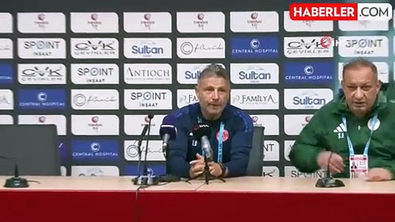 İlhan Özer: "Aksilik yaşamadan 3 puanla ayrıldık"