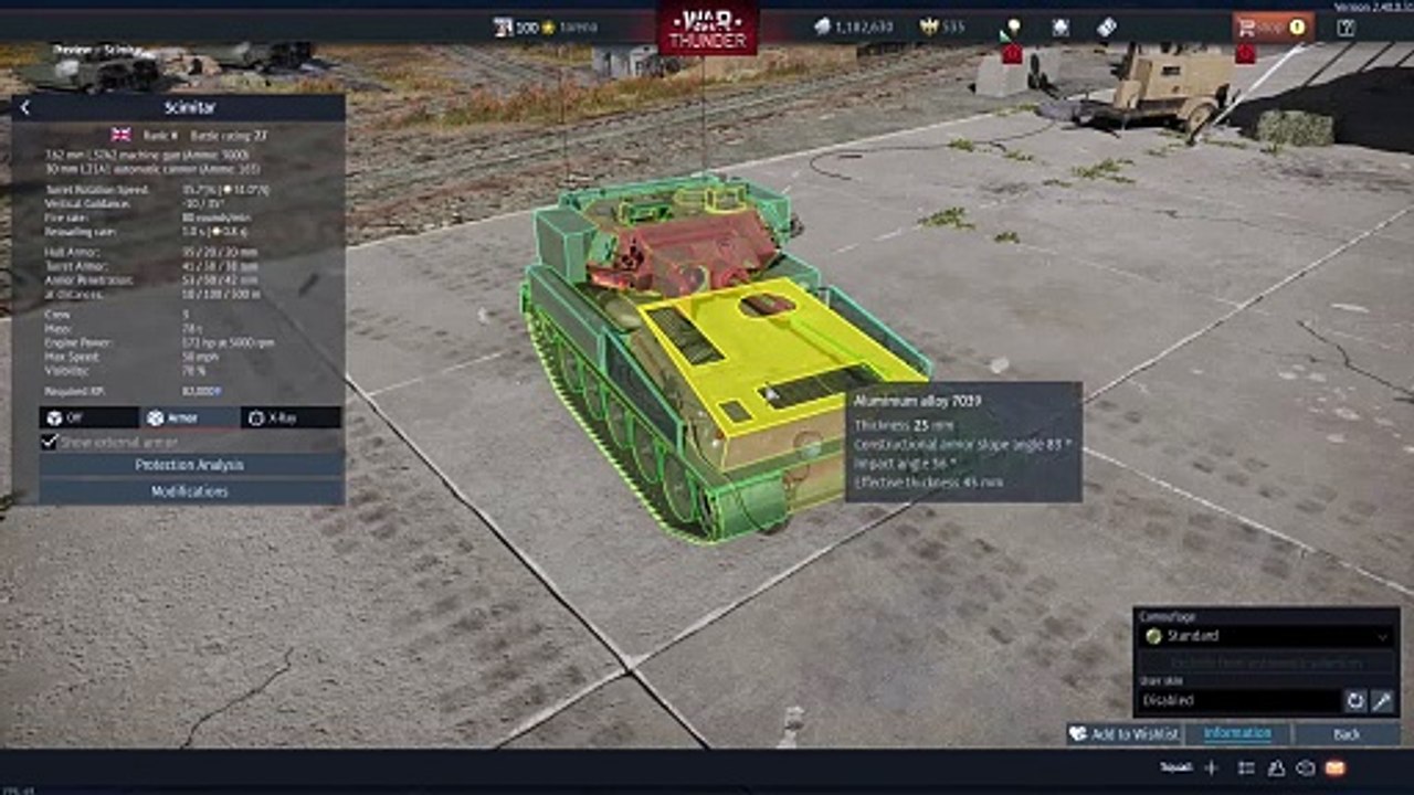 Scimitar CVRT First Impressions - Firebirds Dev Server - War Thunder