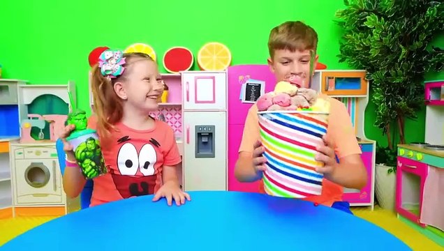 Diana and Roma Learn Good Habits and Healthy Eating