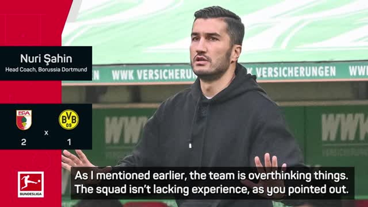 Sahin not seeing Dortmund roll their sleeves up when it gets tough