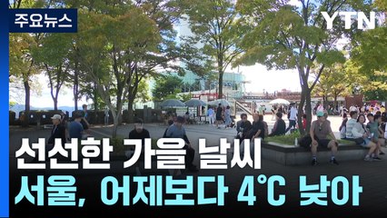 [날씨] 휴일 전국 흐리고 선선...남해안·제주 비 / YTN