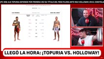 Ilia Topuria VS Max Holloway Reacción completa