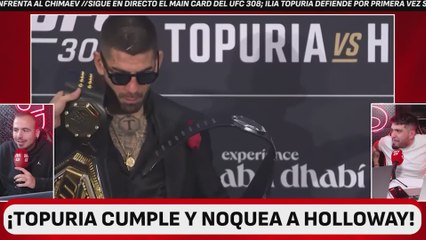 Rueda de prensa completa de Topuria