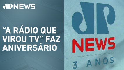 TV Jovem Pan completa três anos neste domingo (27)