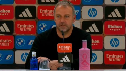 Hansi Flick más contento que nunca con el Barcelona tras la goleada al Real Madrid