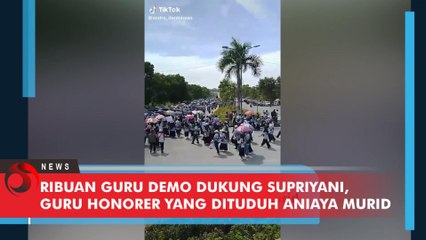 Ribuan Guru Demo Dukung Supriyani, Guru Honorer yang Dituduh Aniaya Murid