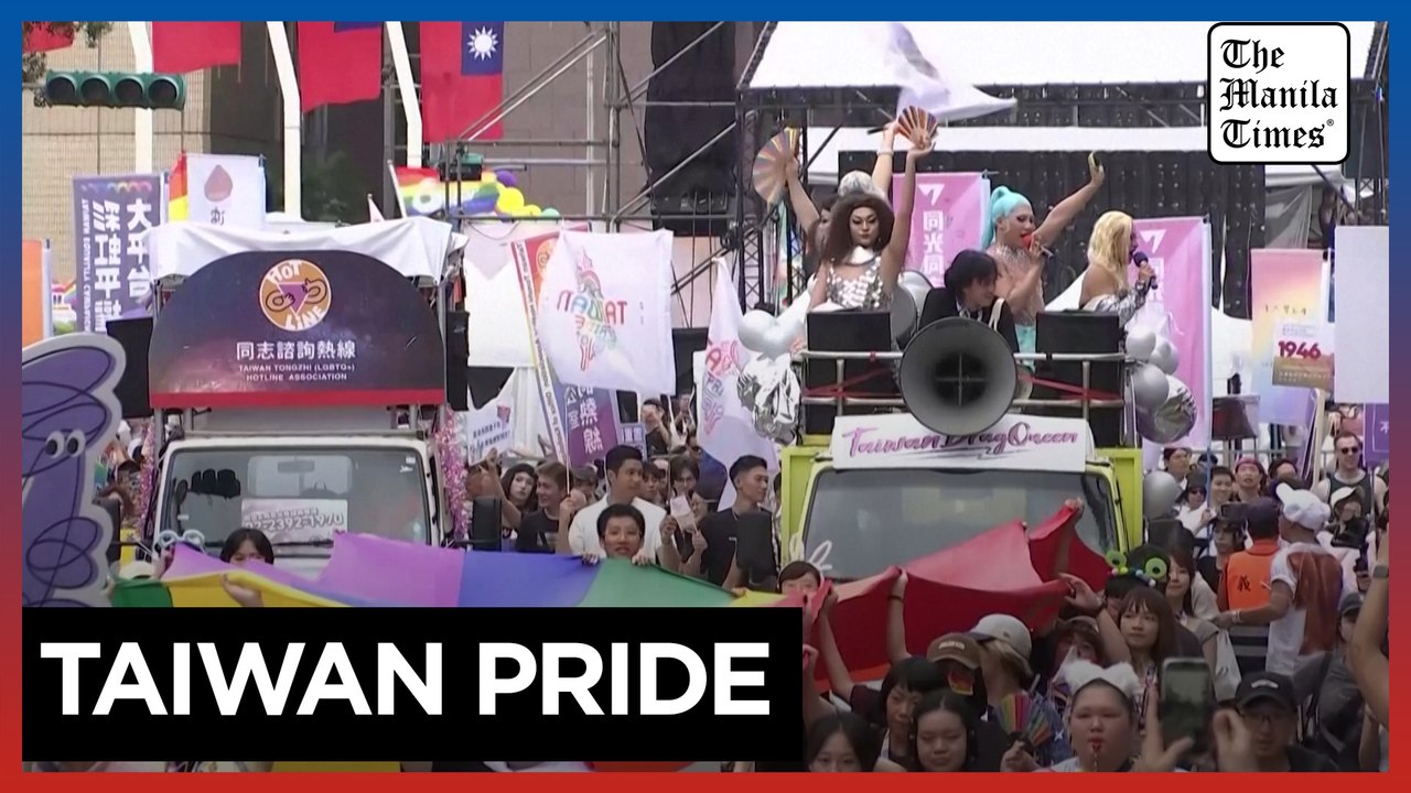 Taiwan celebrates diversity in East Asia's largest pride parade