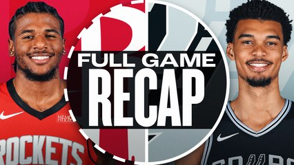 Thrilling Victory: Spurs Edge Out Rockets 109-106 🏀