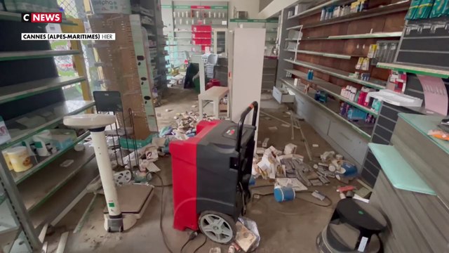 Inondations : un pharmacien sinistré obligé de fermer son officine