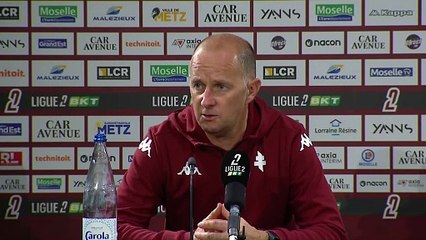 Metz - Guingamp, la réaction de Stéphane Le Mignan