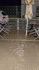 Strade allagate ad Alghero, attività in difficoltà