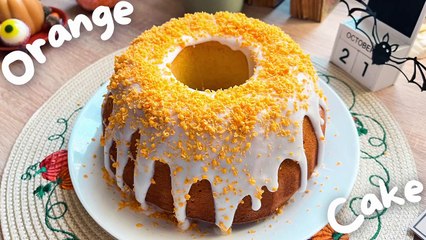 The Ultimate Orange Cake Recipe/Sponge, fluffy and tender cake