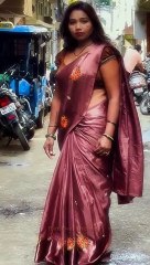 Bhojpuri actress Satin silk saree beauty aunty sexy