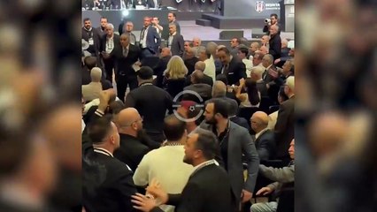 Beşiktaş Genel Kurulu'nda kavga!