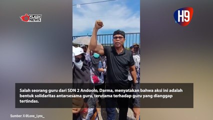 Ribuan Guru Demo Dukung Supriyani, Guru Honorer Yang Dituduh Aniaya Murid