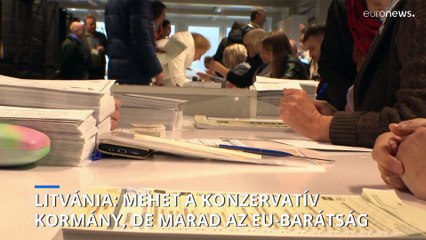 Új, de ugyancsak EU-barát kormányt hozhat a litván választás második fordulója