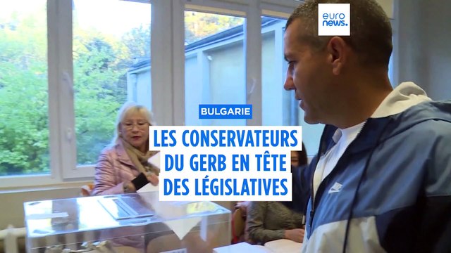 Législatives en Bulgarie : les conservateurs du GERB en tête selon les sondages de sortie des urnes