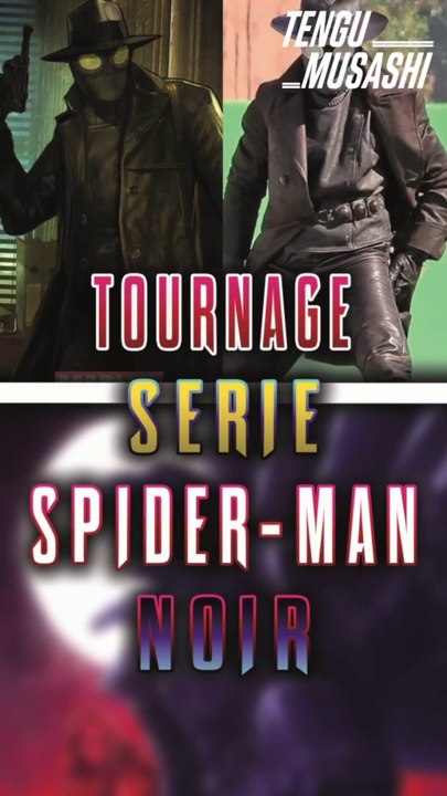 Enfin un premier apercu du costume de Spider-Man Noir dans la serie Spider-Man Noir sur Prime Video ! ️️