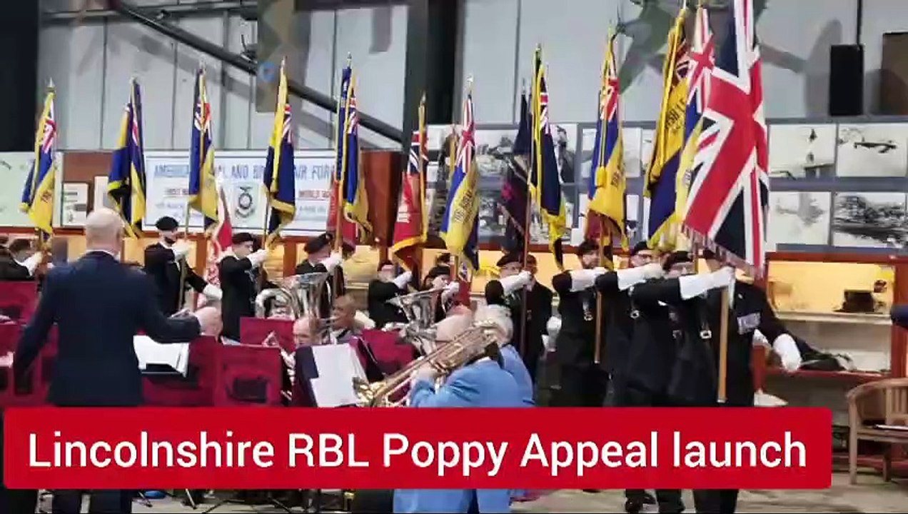 Launch of Lincolnshire RBL Poppy Appeal