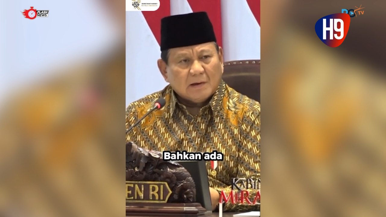 Presiden Prabowo Beri Pesan Tegas kepada Manteri dan Pejabat Publik dalam Pelayanan Kepada Masyarakat