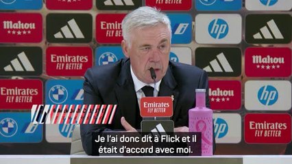 Real Madrid - Ancelotti : “L'assistant de Flick ne s'est pas comporté en gentleman”