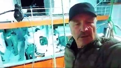 Tekne kaptanı açık denizden bildirdi