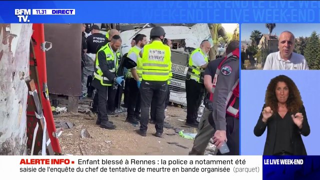 Israël: un camion percute une station de bus, au moins 24 blessés selon la police