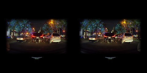 アクションカム2台で3D動画 御堂筋イルミネーション2022  2022.11.05