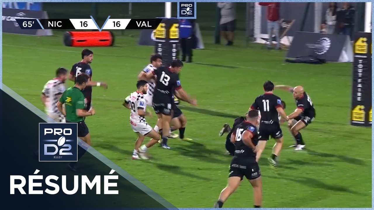 PRO D2 Saison 2024-2025 J08 - Résumé Stade Niçois Rugby - Valence Romans