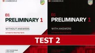 PET Listening - Cambridge B1 Preliminary 1 Authentic Practice Test 2 with ANSWERS