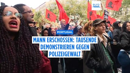 Lissabon: Tausende demonstrieren gegen Polizeigewalt nach Polizeitod eines Mannes