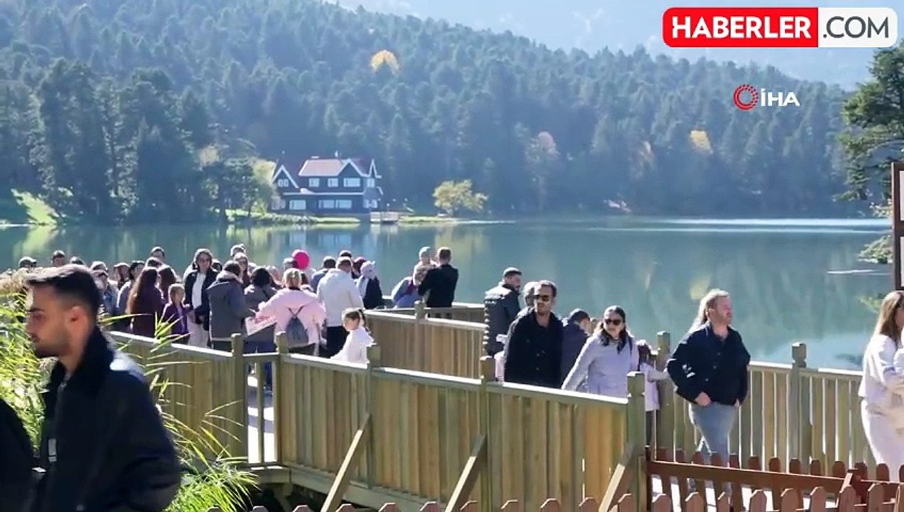 Bolu'nun İncisi Gölcük Tabiat Parkı, Tatilciler...