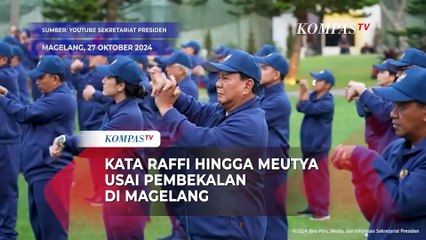 Kesan Airlangga, Raffi Ahmad hingga Meutya Hafid usai Pembekalan Bareng Prabowo di Magelang