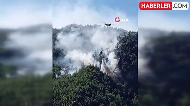 Kahramanmaraş'ta 3 Gün Süren Yangın Ekipler Tarafından Kontrol Altına Alınmaya Çalışılıyor