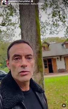 Anthony Delon prend la parole depuis Douchy pour dénoncer une arnaque.
