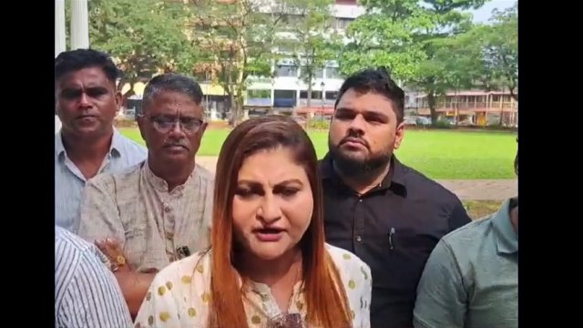 Adv Pratima demands FIR on Ex Panch Rocky Vales, Narayan Naik & Sunil Gawas for allegedly installing camera in the bathroom of toilet