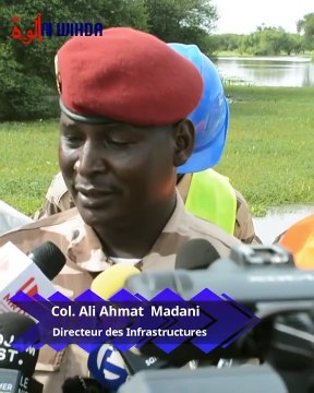 #Tchad : L’OGEMIP (Office du Génie Militaire et de la Production) a contribué à la lutte contre les inondations en stoppant l’érosion au bord du fleuve à Farcha Melezi, puis en construisant des ouvrages de franchissement dans la province de Hadjer Lamis (
