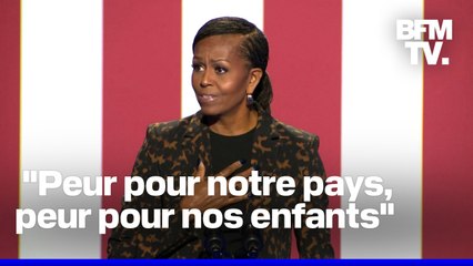 Au meeting de Kamala Harris, Michelle Obama a confié sa "véritable peur" de voir Donald Trump accéder à la Maison Blanche