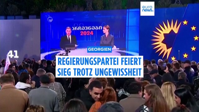 Georgien: Opposition erkennt Wahlergebnis nicht an und ruft zu Protesten auf