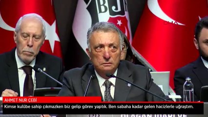 Ahmet Nur Çebi: Kimse kulübe sahip çıkmazken biz gelip görev yaptık