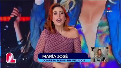 ¡La Josa sacó todos sus pecados!