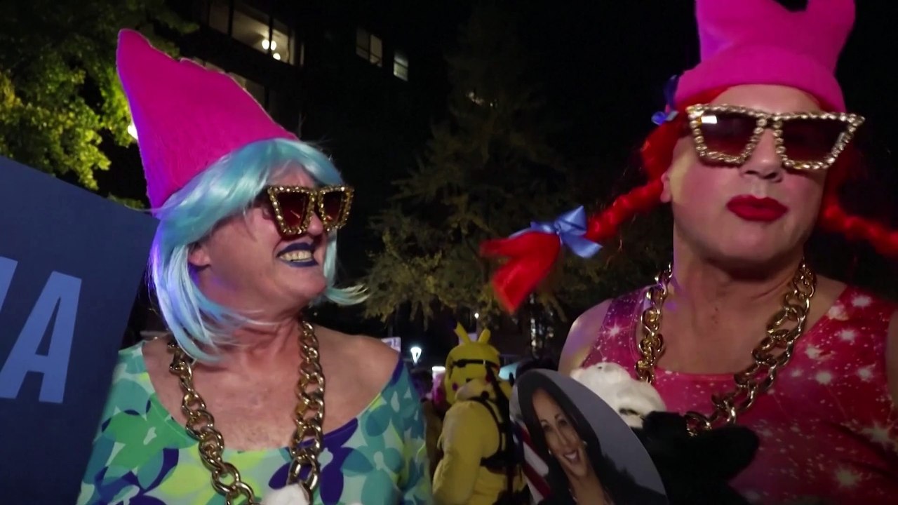 Drag queens run for 'freedom, democracy' in DC high heels race